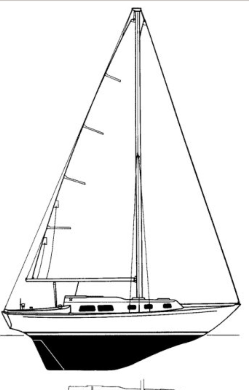 Alberg 29 sailboat