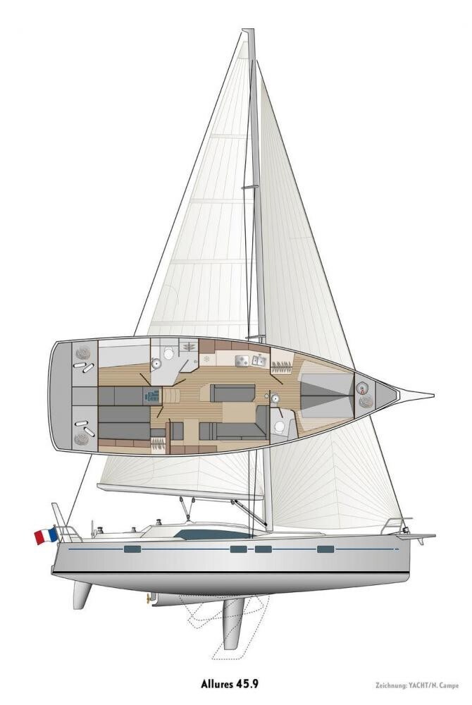 Allures 45.9 sailboat