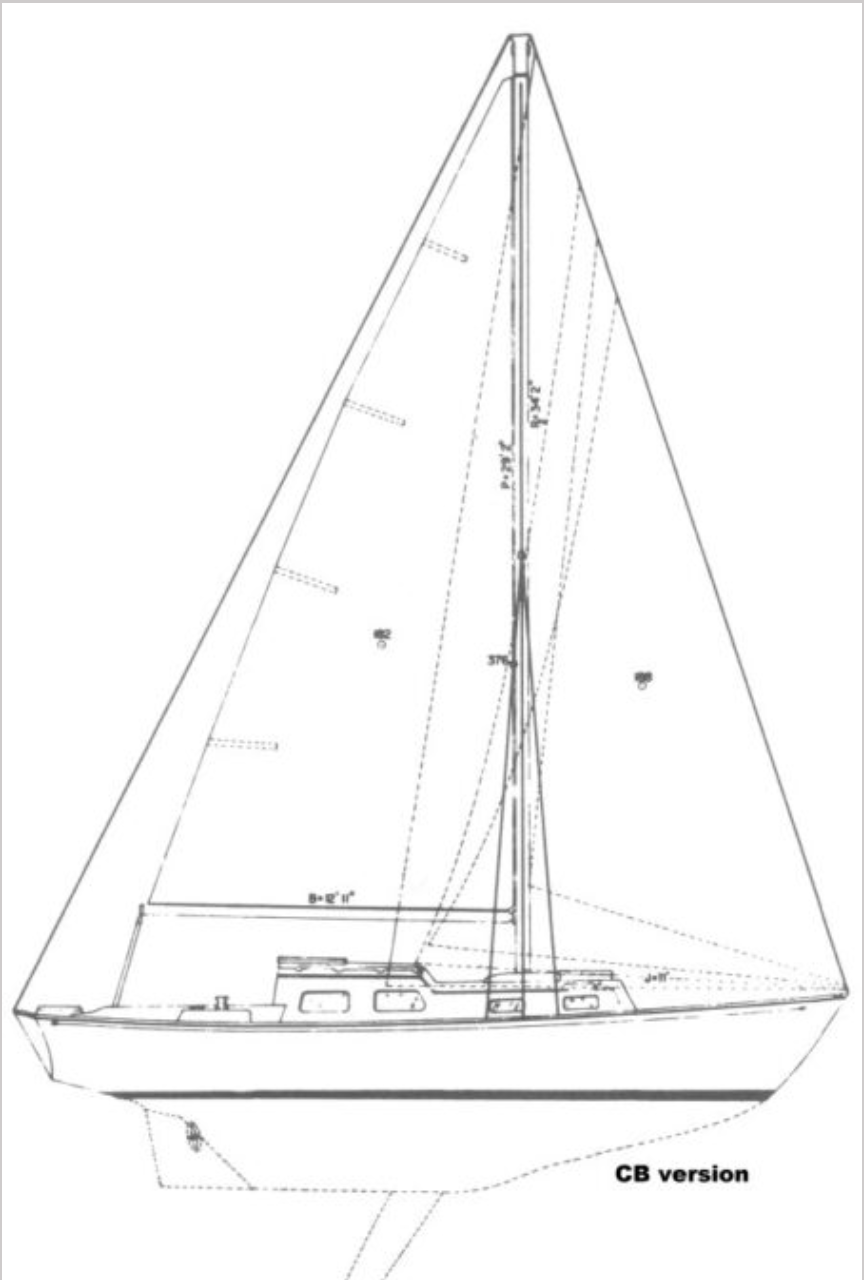 Bristol 29 sailboat