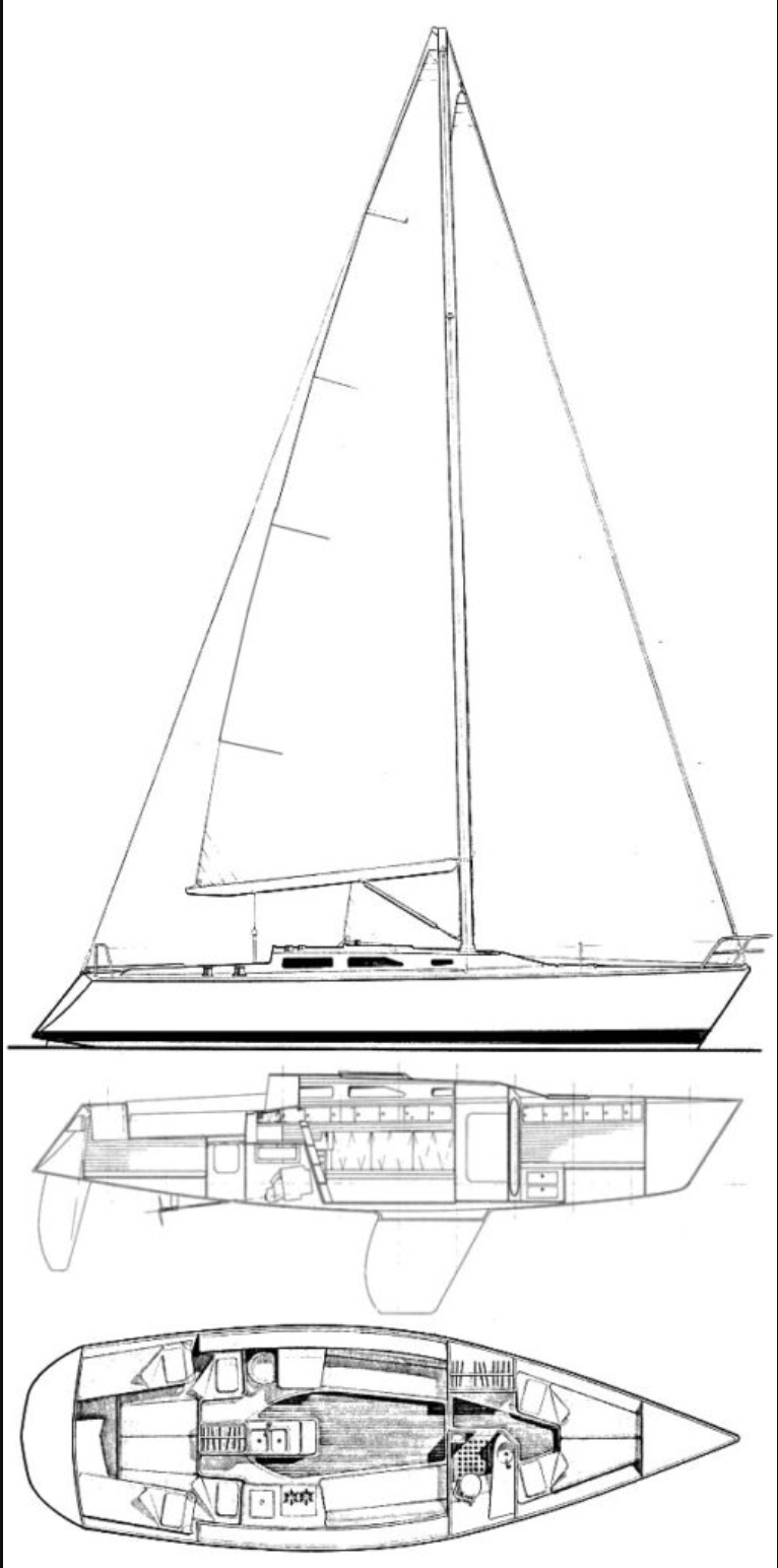 Express 37 sailboat