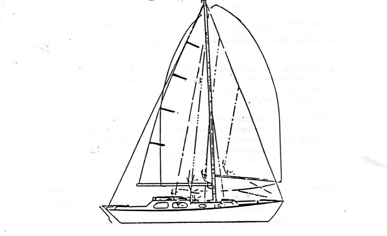 Herreshoff H-28 sailboat